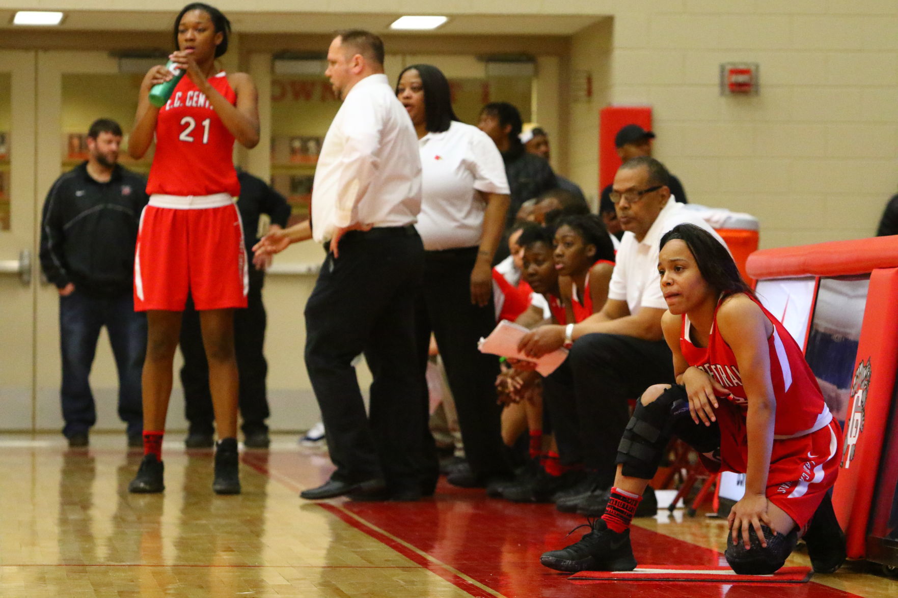 Gallery: Girls Basketball Sectional Finals - E.C. Central vs. Lake Central